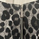 Michael Kors Black Leopard Dress Photo 4