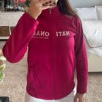 USTA Vintage Championship Jacket Pink Size M Photo 0