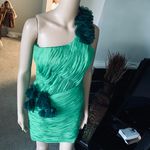 Dave and Johnny one shoulder mini dress Photo 3