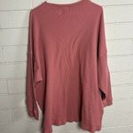 Free People Intimately Pink Waffle Thermal Top size M Photo 1