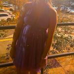 Purple Hoco Dress Size M Photo 0