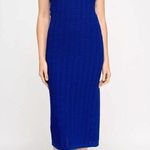 Invitee Royal Blue Juniors' Halter Sleeveless Crochet Midi Sweater Dress XXL NWT Size undefined Photo 0