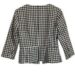 White House | Black Market Houndstooth Jacket Blazer Women’s Size 6 Photo 1