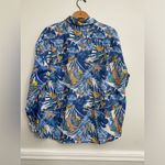 Vintage Silk‎ Fish Shirt Size L Photo 1