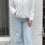 Avalanche White quilted puffer jacket with pockets sz s  Photo 2