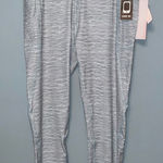 Gottex  Peacock Stripe Inter-Luxe Full Length Leggings Size Large Photo 0