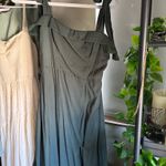 Francesca's Francesca’s Collections Green Midi Dress  Photo 2