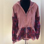 Free People  Magpie Oversized Lacey Jacket Photo 5