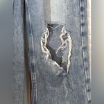 PacSun '90s Boyfriend Jeans Ripped Waist size 26 Grunge cotton light wash Photo 3