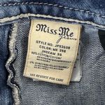 Miss Me  Jeans Women Size 30 Bootcut Denim Skirt Embellished Fleur De Lis Photo 5