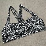 Lululemon Energy Bra H2O Iced Wave White Black 6 Photo 3