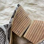 Dolce Vita Snakeskin Booties Open Heel Women's 6 Photo 2