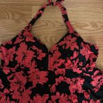 Aqua Green Ruffle Halter tankini swim top Coral Beach Photo 5