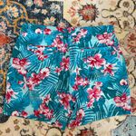 Caribbean Joe 22  Bermuda Shorts Tropical Summer Jungle Forrest Floral Size 6 Photo 1