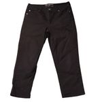 Karl Lagerfeld  Black Cropped Jeans Size 6 Photo 1