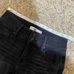 CAbi Hi-Low Crop Jeans Washed Black Raw Hem 4519 Photo 13