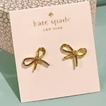 Kate Spade  - ‘Skinny Mini’ Gold-Plated Bow Stud Earrings | New! Photo 6