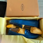 Tod's  Gommini Loafers Patent Blue Photo 2