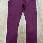 Lululemon En Route‎ Crop Plum Wee Are From Space September Plum Size 6 Photo 0