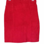 wilson's leather Wilson Leather Red Pencil skirt size 8 Photo 0