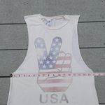 Corner Shop American Flag Peace Sign Graphic Sleeveless Top Photo 9