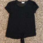 Glitz  tie front crochet shoulder top Photo 0