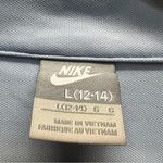 Nike Vintage Track Jacket Blue Gray Neon Trim Y2K Retro Athleisure Sportswear L Photo 6