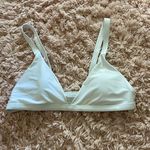 SheIn White Swimsuit Top Photo 0
