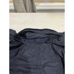 Burberry Brit Jacket Lightweight navy blue with zippered hood Size 8 Photo 8