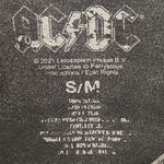 AC/DC  Gray Distressed T-Shirt Size Small/Medium Unisex ACDC Tee Photo 6