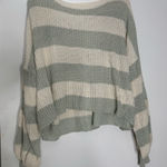 Striped Knit Sweater Photo 0