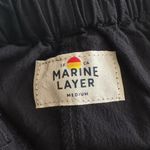 Marine layer  Black Cotton Sleeveless Jumpsuit Strappy Back Size Medium Photo 3