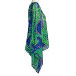 Show Me Your Mumu Oversized M Semi Sheer Tunic Cover Top Chiffon Bell Sleeve Size M Photo 2