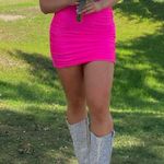 Sherri Hill Hot Pink Dress Photo 0