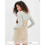 American Eagle  Corduroy Overall Mini Dress Photo 1