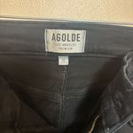 AGOLDE  Women's Jeans Skinny Distressed Stretch Style A003F Black Size 26 Photo 2
