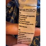 Amuse Society  Dress Women Medium Blue Coast Floral Summer Safari Wrap Maxi Boho Photo 9