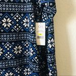 NWT Carole Hochman Lounger blue multi cowl neck size M Size M Photo 4