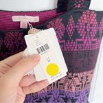 Anthropologie Cecilia Prado • Peregrine Abstract Midi Dress tiered black purple Photo 4
