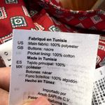 Sandro Casey Knotted Printrd Crepe De Chine Jumpsuit Claret red size 36 S Photo 11