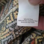 Lucky Brand Green & Yellow Geometric Cold Shoulder Flutter Top Size Large Photo 10