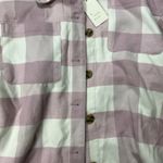 A New Day  Women's Light Pink Check Belted Shirt Jacket - Size XXL - NWT Photo 3