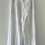 Madewell NWT White Harlow Wideleg Linen Pants 8 Photo 7