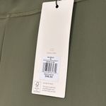 Calia Sculpt Vented Straight Dark Olive Cropped Pants Womens NWT Size Medium Green Photo 3