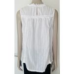House of Harlow 1960 White Boho Embroidered Sleeveless Top Photo 3
