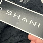 Shani Tiered Flounce Double Ruffle Lace Dress Womens SZ 10 Black Long Sleeve NEW Photo 5