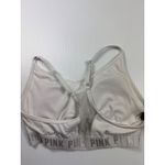 PINK - Victoria's Secret  Sports Bra Light‎ Support Comfort Adjustable white M Photo 6