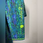 Tutu Blue Watercolor Swim Leggings Size Large Photo 3