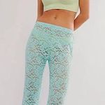 Free People  Intimately All Day Lace Sheer Lace Pants Photo 0