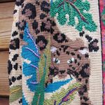 Vintage 90's Hand Knit Berek Pima Cotton Cardigan Sweater Size L Photo 4